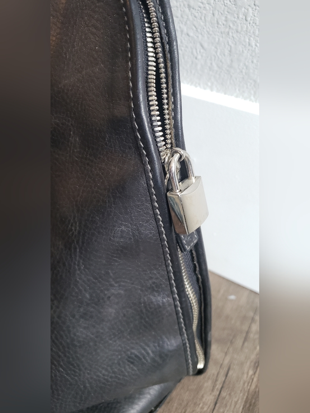 Cole Haan Leather Duffle Bag - Picture 5 of 11